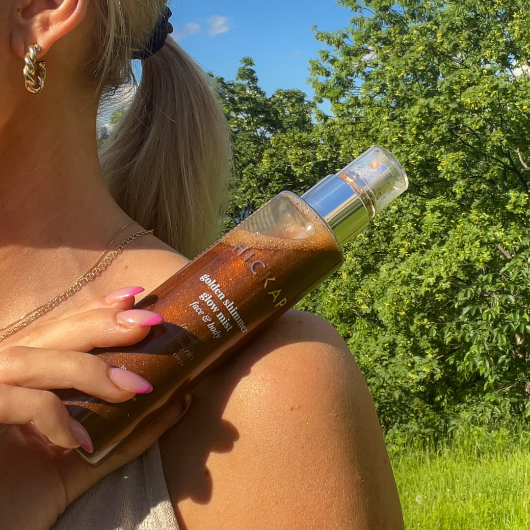 Glow Mist + Face & Body Brush